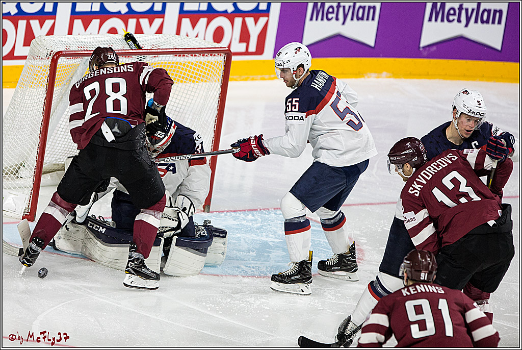 IIHF WM 2017, Lettland - USA, 13.05.2017